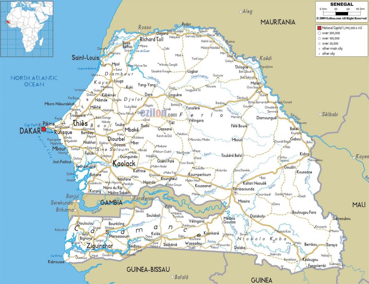 Senegal casamance mapu